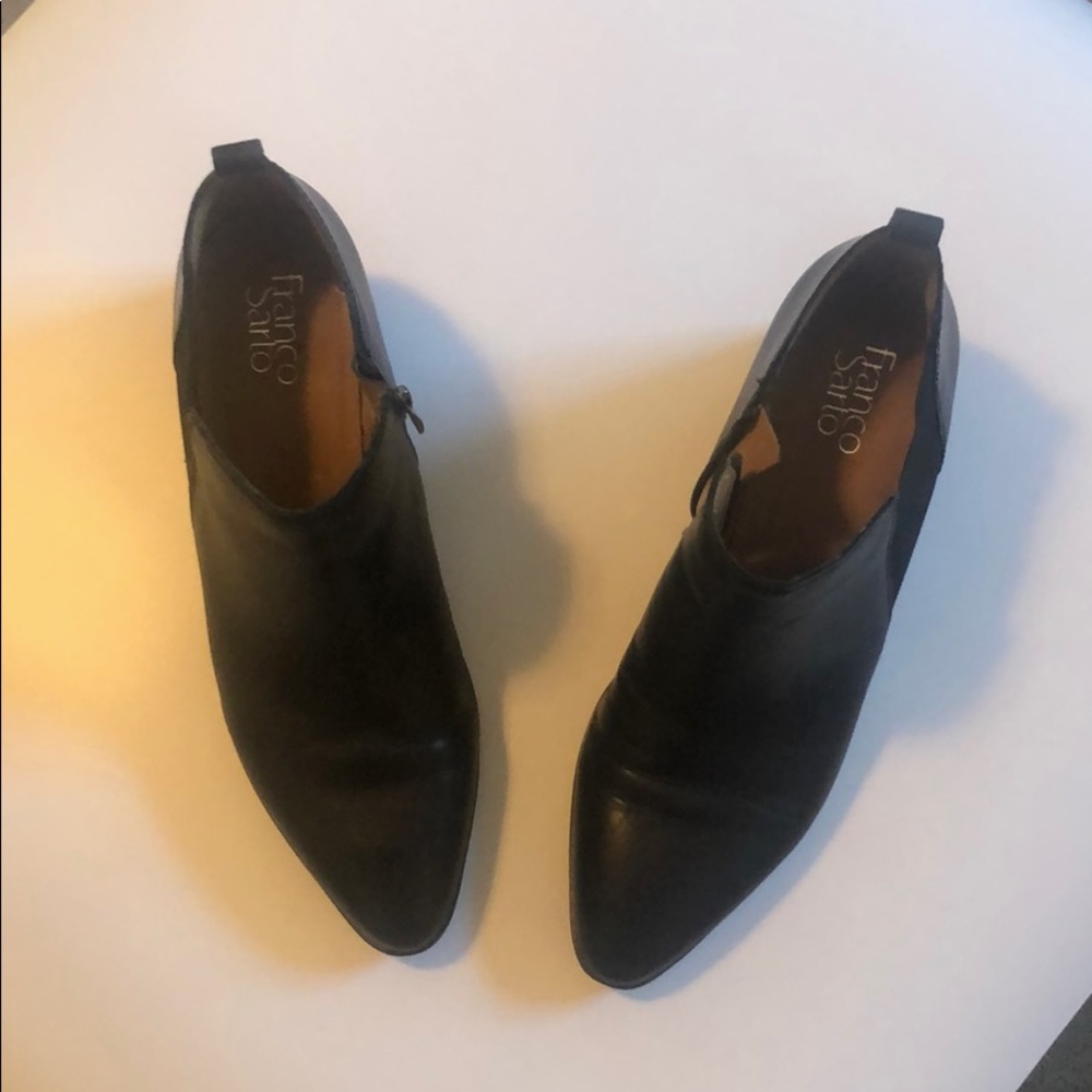 Franco Sarto Black Booties